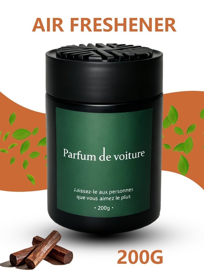 SAKAN Car Air Freshener Solid Car Perfume Air Freshener,Home Air Freshener Long-lasting Diffuser, Car Aroma Diffuser, Scent Eliminator for Home Closets, Gyms, RVs,Office,200g - Image 1